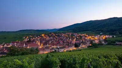 Vue générale sur la montagne ou vue sur la montagne depuis l'appartement