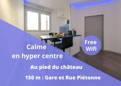 Plan de l'établissement Appart'Hôtel de la Gare - Cocooning