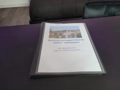 Plan de l'établissement Appart'Hôtel de la Gare - Cocooning