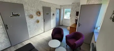 Coin salon dans l'établissement LA HALTE 19