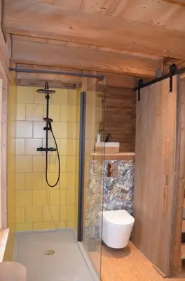 Salle de bains dans l'établissement A la cheneau