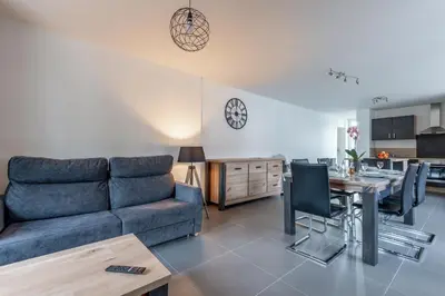 Cuisine ou kitchenette dans l'établissement Ouréa - duplex avec balcon