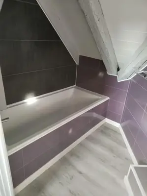 Salle de bains dans l'établissement Charmant appartement cosy