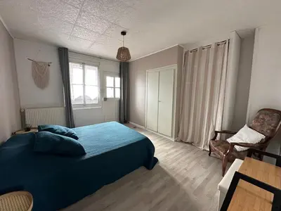 Un ou plusieurs lits dans un hébergement de l'établissement Gîte au Giessen - 1er étage