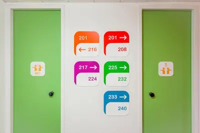 Plan de l'établissement Unisotel Colmar Parc Des Exposition EX F1
