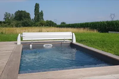 Piscine de l'établissement Maison Passive avec piscine proche Colmar ou située à proximité
