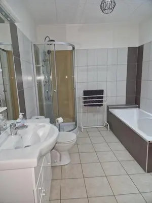 Salle de bains dans l'établissement Appartement Le Grillenbreit