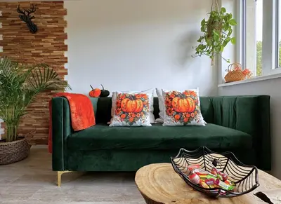 Coin salon dans l'établissement La forêt Enchantée - Cozy Immo