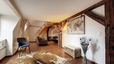 Coin salon dans l'établissement Villa Louisa