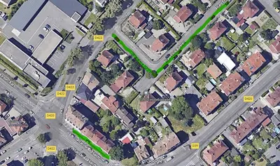 Quartier de l'appartement ou autre quartier proche