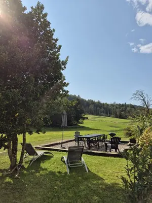 Paysage naturel près de la maison de vacances